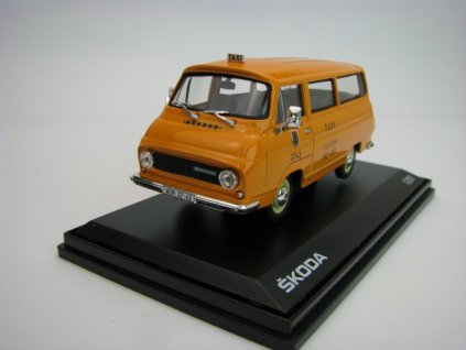 Škoda 1203 1974 Taxi Oranžová 1:43 Abrex