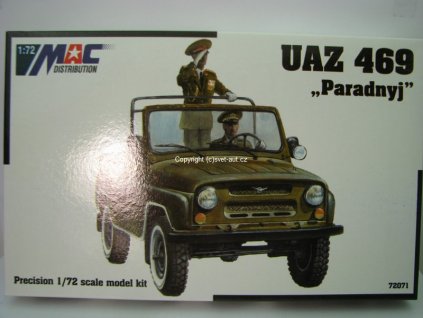 UAZ 469 Paradnyj 1:72 MAC