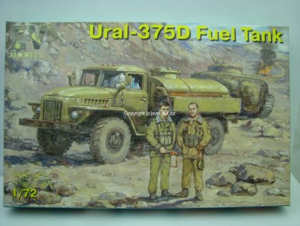 Ural-375D Fuel Tank 1:72 ZV Models
