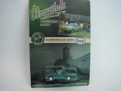 Wartburg Pick Up blistr reklamní model Braustolz