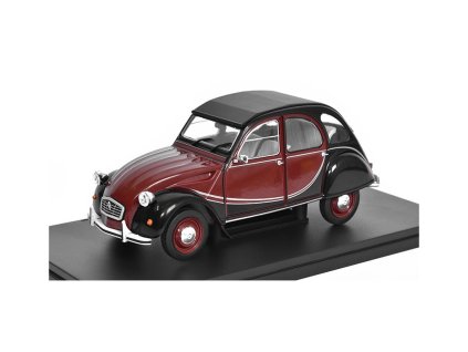 Citroen 2CV Charleston 1982 Purple 1:24 Atlas Hachette s časopisem