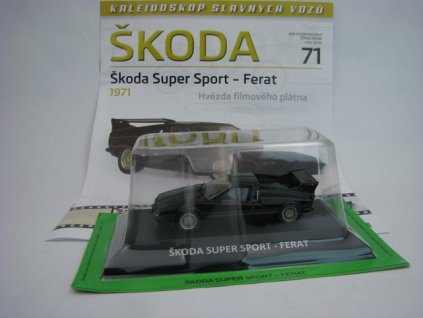 Časopis s modelem Škoda Supersport Ferat 1:43 Atlas DeAgostini