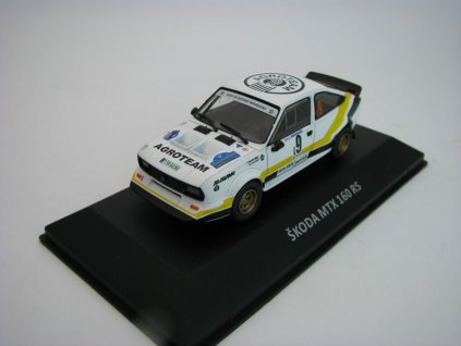 Škoda MTX 160 RS 1984 1:43 Atlas DeAgostiny s časopisem