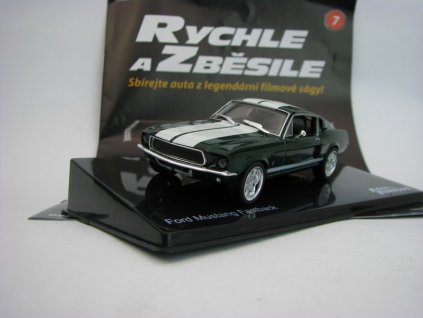 Ford Mustang Fastback 1967 Rychle a Zběsile Green 1:43 DeAgostini