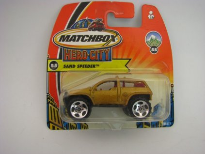 Sand Speeder Hero-City 1:64 Matchbox