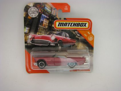 Ford Thunderbird 1957 MTBX 2016 Pink Matchbox
