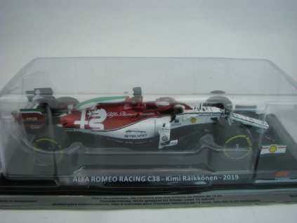 Formule 1 Alfa Romeo Racing C38 No.7 Kimi Raikonen 2019 1:24 Premium Collectibles