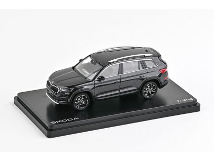 143AB 041D 2024 06 10Škoda Kodiaq FL 2021 Černá Magic Metalíza 1:43 Abrex