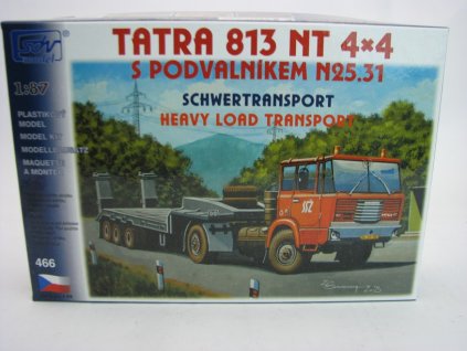 Tatra 813 4×4 NT, podvalník N25.31 stavebnice 1:87 SDV 466