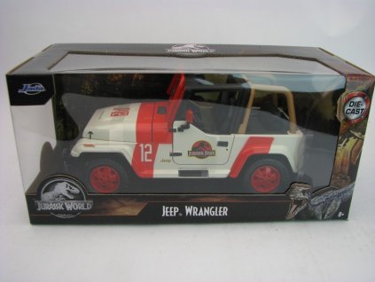 Jeep Wrangler Jurassic park 1992 1:24 Jada Toys