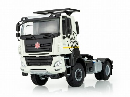 2024 06 19 KA9205Tatra Phoenix 4X4 tahač Bílý 1:43 Kaden 9205