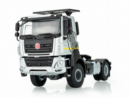 2024 06 19 KA9206Tatra Phoenix 4X4 tahač Stříbrný 1:43 Kaden 9206