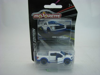 Ford F-150 Raptor White Limited Edition Series 10 1:64 Majorette