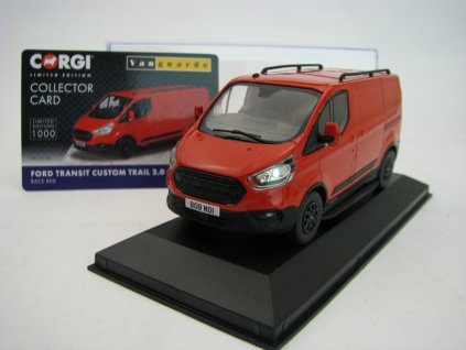 Ford Transit Custom Custom Trail Red 1:43 Corgi-Vanguards 15102