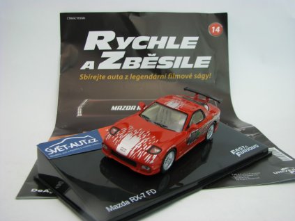 Mazda RX-7 FD Rychle a Zběsile 1:43 DeAgostini