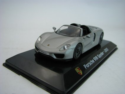 Porsche 918 Spyder 2013 Grey 1:43 Atlas Edition