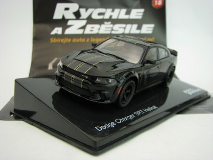 Rychle a Zběsile Dodge Charger SRT Hellcat 2020 Black 1:43 DeAgostini