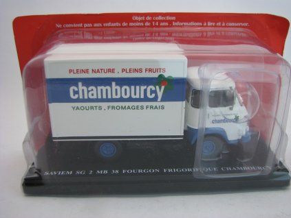 Saviem SG 2 MB 38 Fourgon Frigorifique Chambourcy 1:43 Atlas Edition