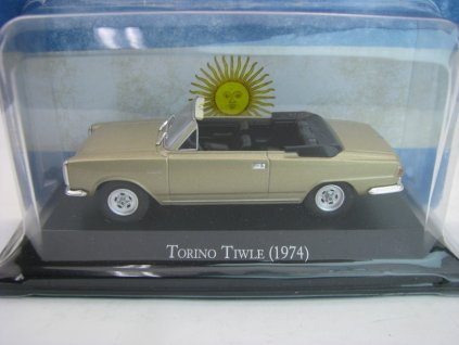 Torino Tiwle Convertible 1974 Beige 1:43 Atlas