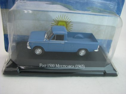 Fiat 1500 Multicarga 1965 Blue 1:43 Atlas Edition