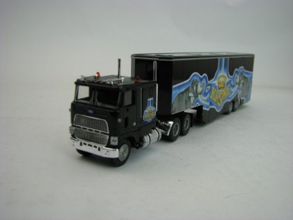 Ford LTL 9000 1978 Tahač s návěsek cirkus Krone 1:87 Brekina