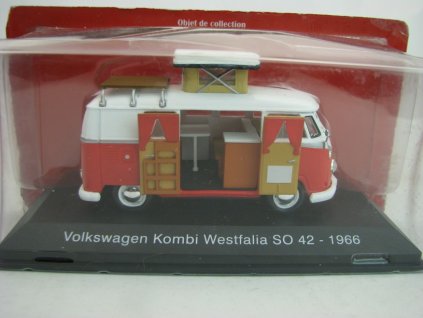 Volkswagen Kombi Westfalia SO 42 1966 1:43 Atlas Hachette