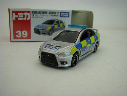 Mitsubishi Lancer Evolution X British Police 1:61 Takara Tomy