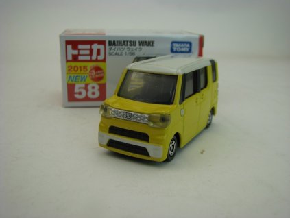 Daihatsu Wake Yellov 1:56 Takara Tomy