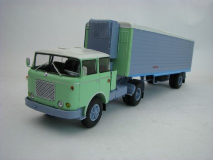 Škoda 706 MTTN s návěsem N12CH Alka Green grey 1:43 Avtoistoria