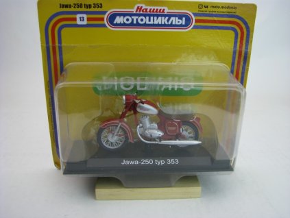 Časopis s Jawa 250 typ 353 1:24 Modimio Atlas