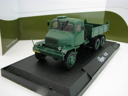 Praga V3S Sklápěč 1967 tmavá Zelená 1:43 Abrex