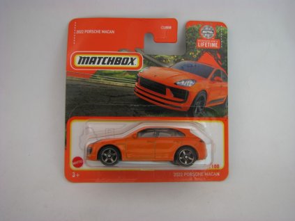 Porsche Macan Orange Matchbox NEW 2024