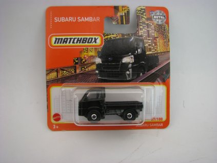 Subaru Sambar Matchbox Blister