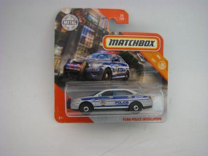 Ford Police Interceptor 95/100 Matchbox Blister