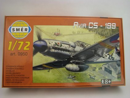 Letadlo Avia CS 199 stavebnice 1:72 Směr 0950