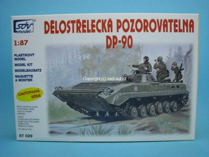 Dělostřelecká pozorovatelna DP-90 1:87 SDV 87029