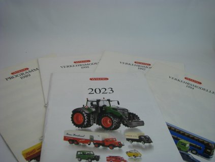Soubor katalogů Wiking 1989 - 2023