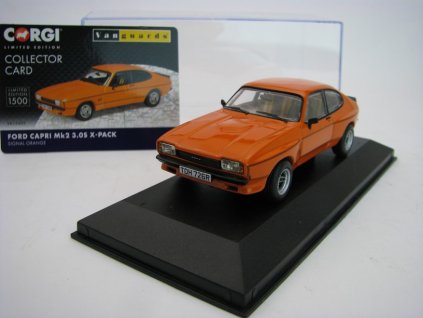 Ford Capri Mk2 3.OS X-pack signal Orange 1:43 Corgi Vanguards 15402