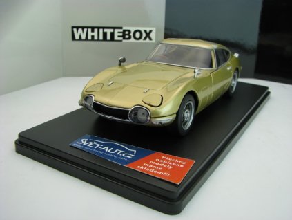 Toyota 2000 GT Beige Metallic 1:24 Whitebox