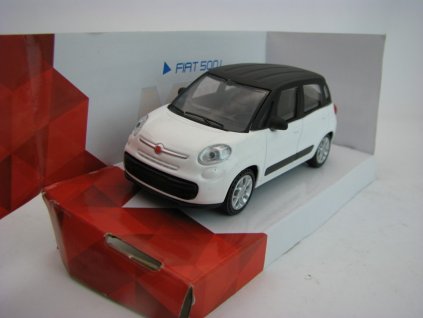 Fiat 500L White 1:43 Italian Style Mondo Motors
