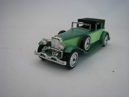 Duesenberg Model J Town Car 1930 Green Matchbox-Yesteryear Y-4 1975