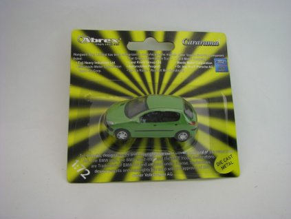 Peugeot 206 Green 1:72 Blistr Cararama Abrex