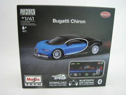 Bugatti Chiron Bluetooth control 1:41 Maisto 82650