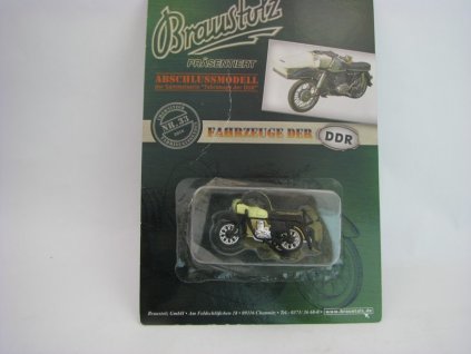 Motorka se sajdou ES 250 reklamní model Braustolz