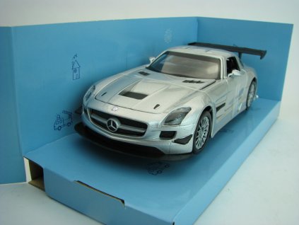 Mercedes-Benz SLS AMG GT3 Silver 1:24 Motor Max Kaufland