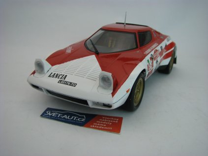 Lancia Stratos No.2 Munari Winner Rallye Sanremo 1974 1:18 Triple 9 Collection