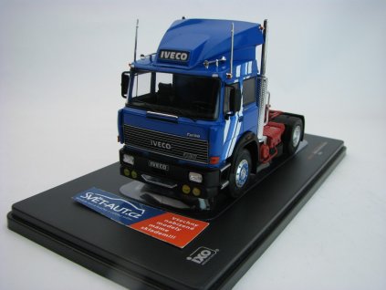 Iveco Fiat 190.38 TurboStar Tahač 1984 Blue 1:43 Ixo TR196.22