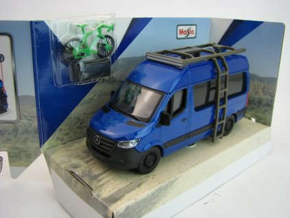 Maisto Weekenders Mercedes-Benz Sprinter obytný vůz Blue Maisto 21236