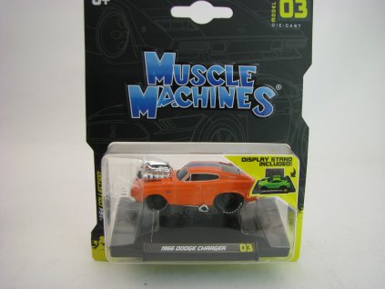 Dodge Charger 1966 Muscle Machines 1:64 Maisto