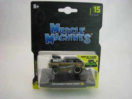 Chevrolet Nomad Gasser 1955 Muscle Machines 1:64 Maisto